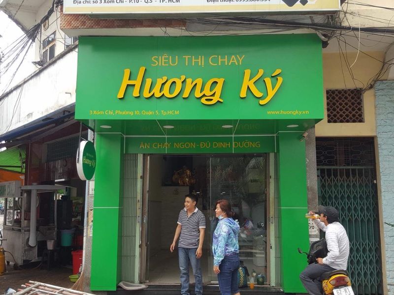 Mẫu 05 Bảng hiệu xanh lá