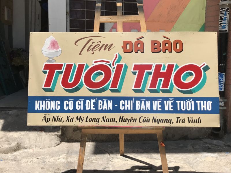 Mẫu 05 Bảng hiệu xưa