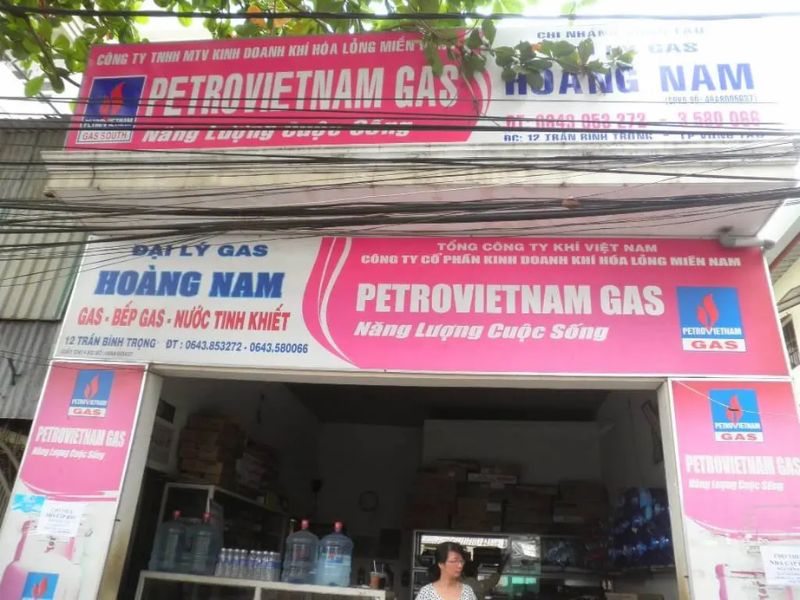 Mẫu 02 Bảng hiệu đại lý gas