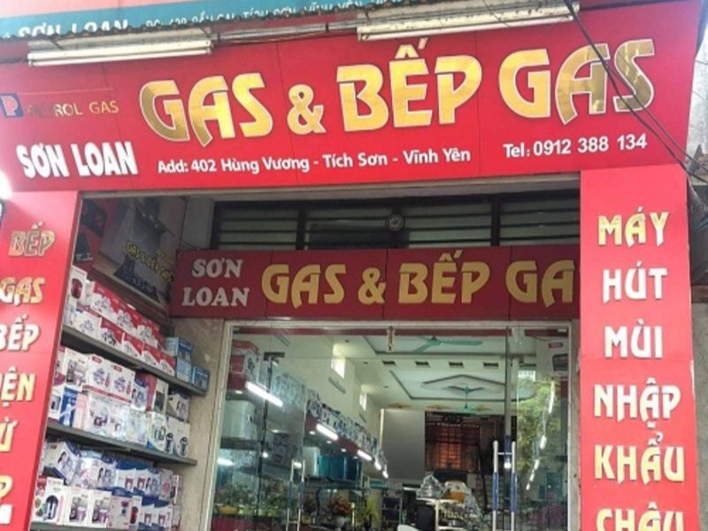 Mẫu 04 Bảng hiệu đại lý gas