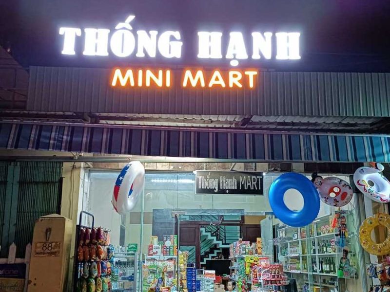 Mẫu 01 Bảng hiệu mini mart