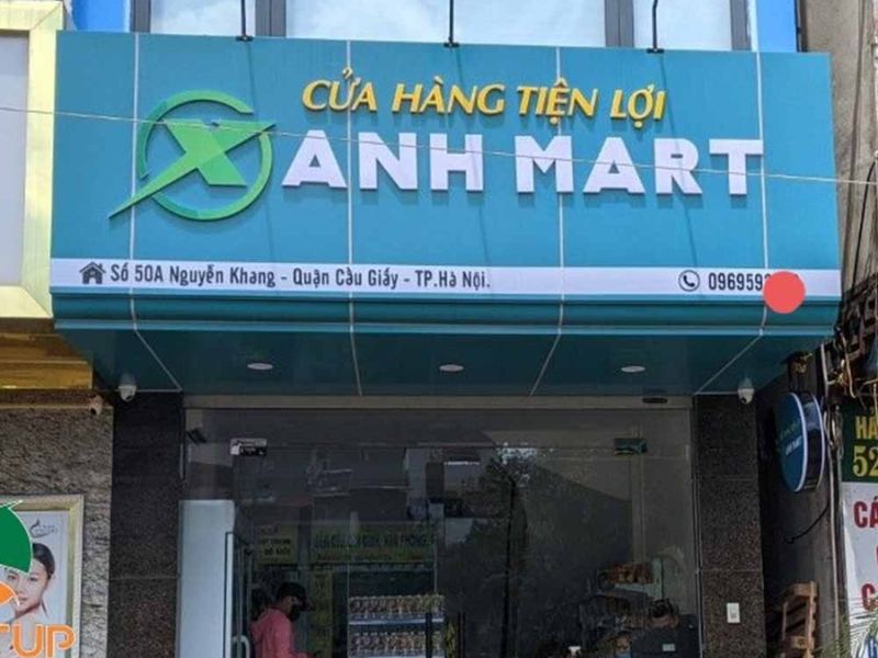 Mẫu 04 Bảng hiệu mini mart