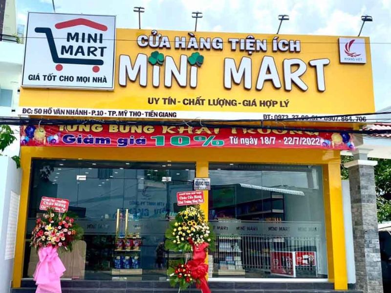 Mẫu 07 Bảng hiệu mini mart