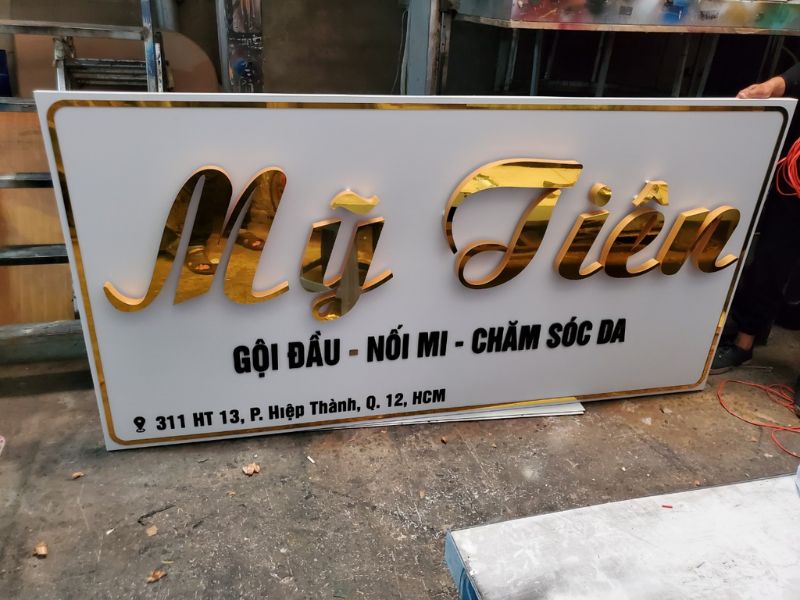 Mẫu 03 Bảng hiệu nối mi