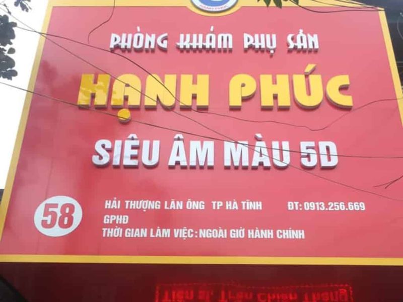 Mẫu 01 Bảng hiệu phòng mạch