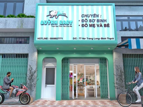 Bảng hiệu shop sữa