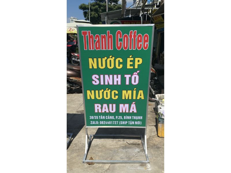 Mẫu 02 Bảng hiệu sinh tố