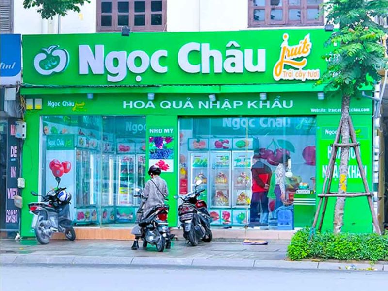 Mẫu 04 Bảng hiệu trái cây