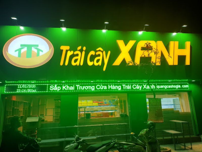 Mẫu 05 Bảng hiệu trái cây