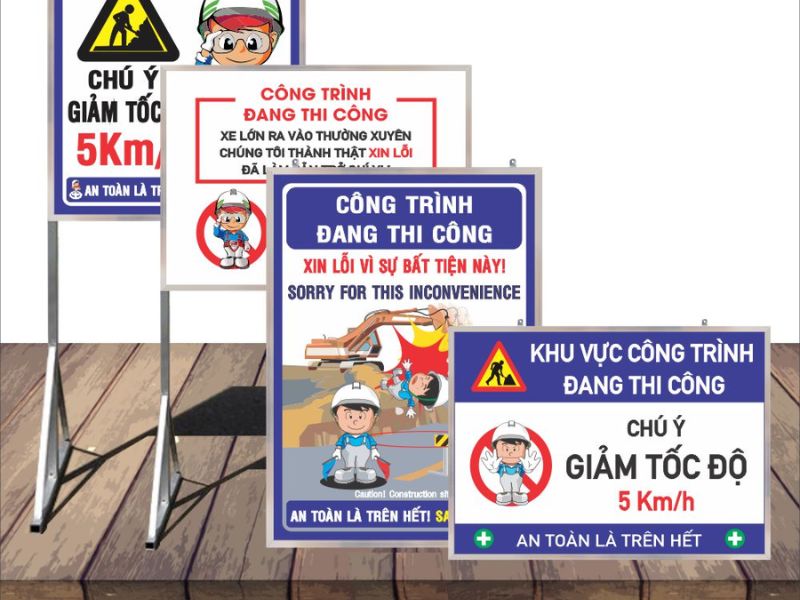 Mẫu 05 Bảng hiệu an toàn lao động