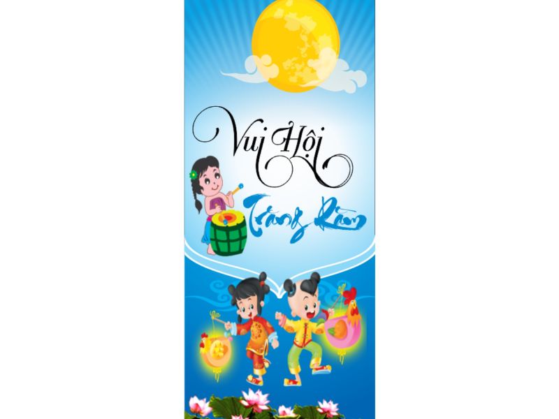 Mẫu 01 Standee bánh trung thu