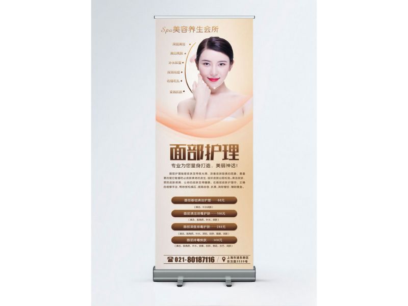 Mẫu 03 Standee phun xăm